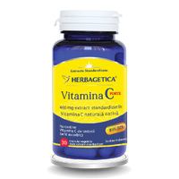Vitamina C Forte 400 mg, 30 capsule, Herbagetica - 1