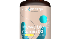 Vitamina D3 2000 UI masticabila, 30 tablete, Vitaxynergy