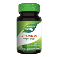 Vitamina D3 Nature's Way, 2000 UI, 30 capsule, Secom - 1