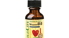 Vitamina D3 picaturi copii Childlife Essentials, 500UI, 30 ml, Secom