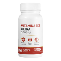 Vitamina D3 Ultra 5000IU, 30 capsule, Nutrific - 1