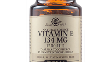 Vitamina E naturala 134 mg, 50 capsule, Solgar