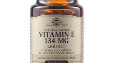 Vitamina E naturala 134 mg, 50 capsule, Solgar