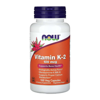 Vitamina K-2, 100 mcg, 100 capsule, Now Foods - 1