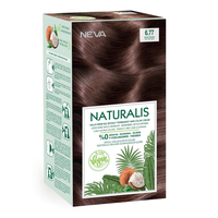 Vopsea de par Ciocolatiu, 6.77 Naturalis, 150ml, Neva - 1