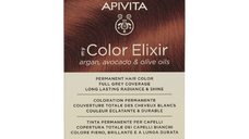Vopsea de par My Color Elixir, Blonde Intense Copper N7.44, 155 ml, Apivita