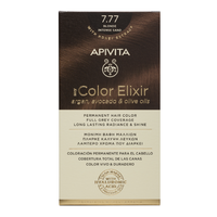 Vopsea de par My Color Elixir Blonde Intense Sand 7.77, 155 ml, Apivita - 1