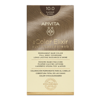 Vopsea de par My Color Elixir, Platinum Blonde N10.0, 155 ml, Apivita - 1