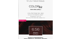 Vopsea de par naturala fara amoniac, 6.56 Mahon, Color kit, 140 ml, Noah