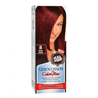 Vopsea de par Silk&Shine, 8 Acaju Inchis, 50ml, Gerocossen - 1