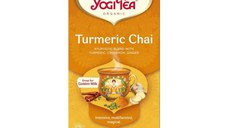 Yogi Tea Ceai din curcuma/turmeric, 17 plicuri