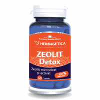 Zeolit Detox, 60 capsule, Herbagetica - 1