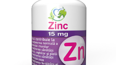 Zinc, 15 mg, 90 comprimate, Justin Pharma