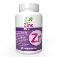 Zinc, 15 mg, 90 comprimate, Justin Pharma - 1