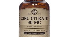 Zinc Citrate, 30 mg, 100 capsule, Solgar