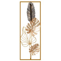 Accesoriu decorativ de perete metalic Nazo Multicolor 32x5x90 cm - 6