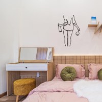 Accesoriu decorativ de perete metalic Wine Night Negru 35.5x50 cm - 3