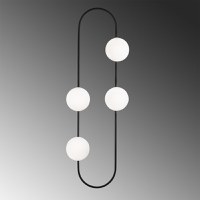 Aplica Abakus Negru 40x33x124 cm - 4