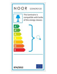 Aplica Balcova - N-345 Negru - 5