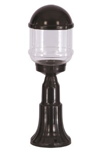 Aplica de perete exterior M1K Negru 50x17 cm - 1