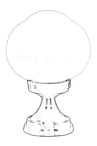 Aplica de perete exterior M3KOP Negru 32x20 cm - 2