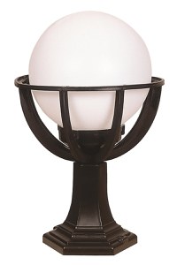 Aplica de perete exterior M6KOP Alb 45x30 cm - 1