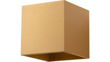 Aplica de Perete Quad Auriu 10x12.5x10 cm de la Sollux Lighting