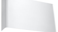 Aplica de perete Sollux Lighting Copertura, alba, 25 x 7 x 15 cm, 2 x G9 LED