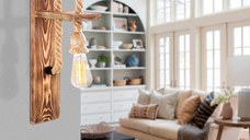 Aplica Erebos Natural 11x18x40 cm