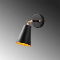 Aplica Evander Negru 10x26x21 cm - 4
