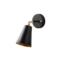 Aplica Evander Negru 10x26x21 cm - 5
