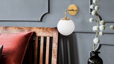 Aplica Horn Auriu 15x21x27 cm