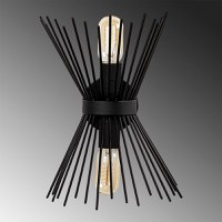 Aplica Kirpi - 3091 Negru - 12