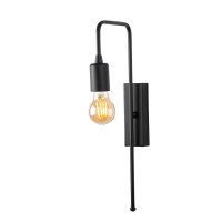 Aplica Mum Negru 6x22x42 cm - 4