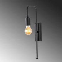 Aplica Mum Negru 6x22x42 cm - 5