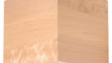 Aplica Quad din lemn natural 10x12x10 cm - Sollux Lighting