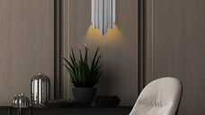 Aplica Reis Crom 22x50x11 cm