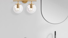 Aplica Roe Auriu 36x24x16 cm