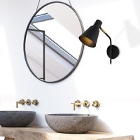 Aplica Sivani - MR-664 Negru/Auriu - 2