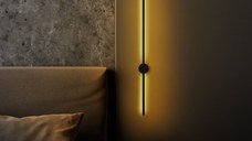 Aplica Sword Negru 91x10x7 cm