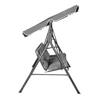 Balansoar de gradina, Globo, Antracit, 170x110x153 cm - 3