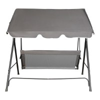 Balansoar de gradina, Globo, Antracit, 170x110x153 cm - 4