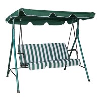 Balansoar de gradina, Globo, Verde, 170x110x153 cm - 1