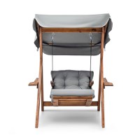 Balansoar Galata Swing S1 Gri 113x195x120 cm - 2