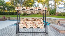 Balansoar Vitis 4 pentru 3 Persoane Multicolor 200x165x110 cm