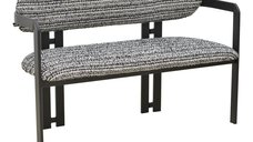 Banca, Berdona, Pako, Negru 120x47x78 cm