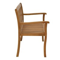 Bancă cu două locuri de grădină Jerdu Maro 120x61x87 cm - 3