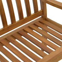 Bancă cu două locuri de grădină Jerdu Maro 120x61x87 cm - 5