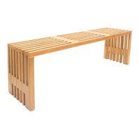 Bancheta Bench Zen Natural 140x35x48 cm - 1