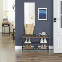 Bancheta Depozitare Pantofi Vasagle, 80x30x48cm - 3